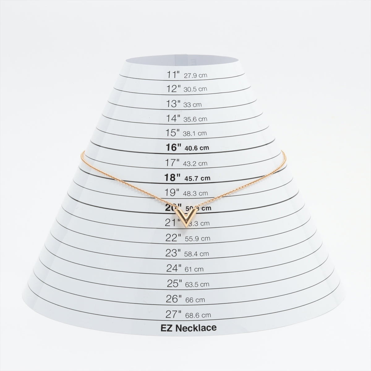 ITEM 1 - Louis Vuitton Essential V Necklace (Costume Jewellery)
