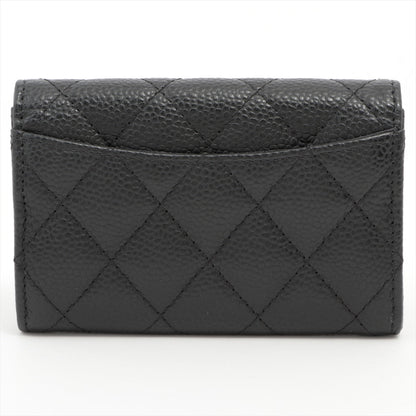 Chanel Mini Flap Caviar Black Case