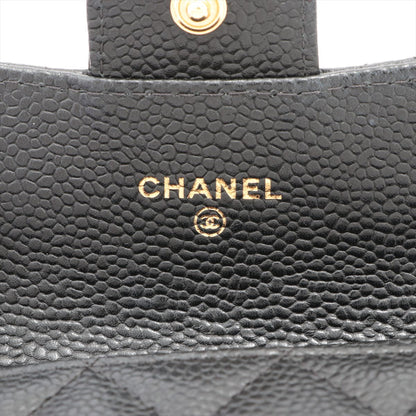 Chanel Mini Flap Caviar Black Case