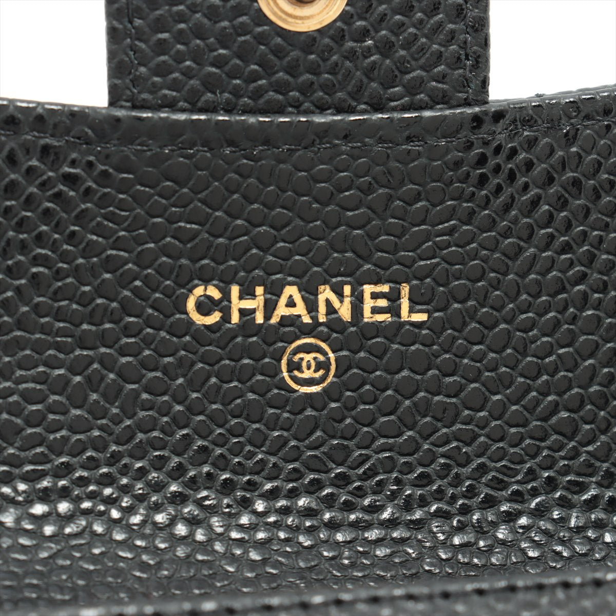 Chanel Caviar Small Black Card Case - 30 series