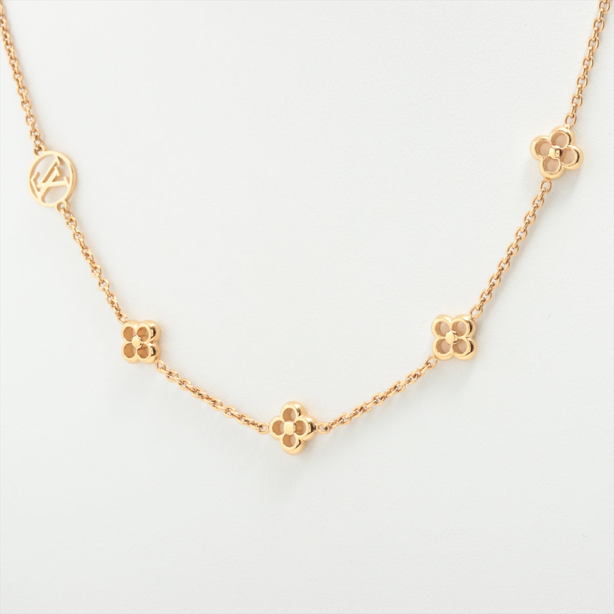 Louis Vuitton Flower Gold Necklace Costume Jewellery