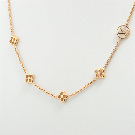 Louis Vuitton Flower Gold Necklace Costume Jewellery