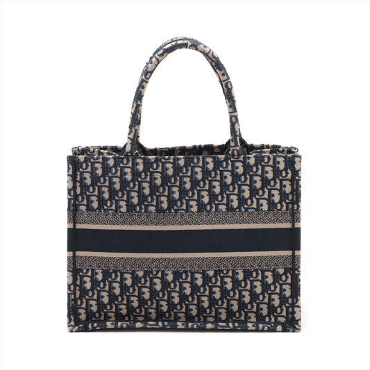 HOLD- BO Christian Dior Medium Oblique Navy Book Tote