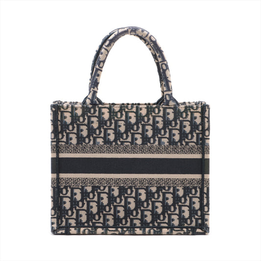 ITEM 5 - Christian Dior Small Oblique Navy Book Tote