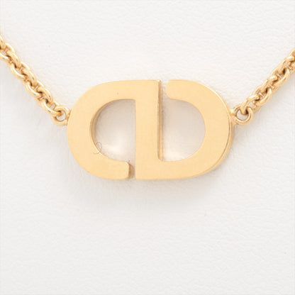 Christian Dior Rhinestone Gold Necklace Costume Jewellery