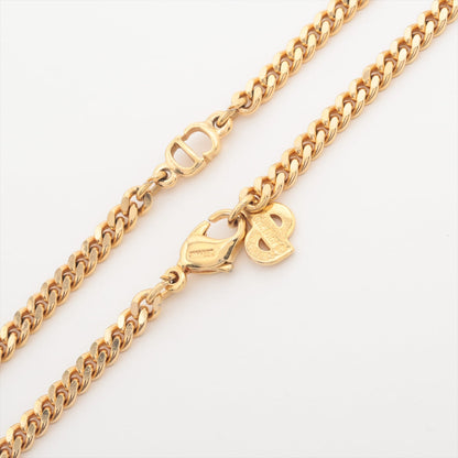 Christian Dior CD Gold Necklace Costume Jewellery