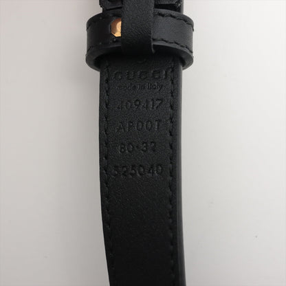 Gucci GG Marmont Black Belt 80cm 2cm Width