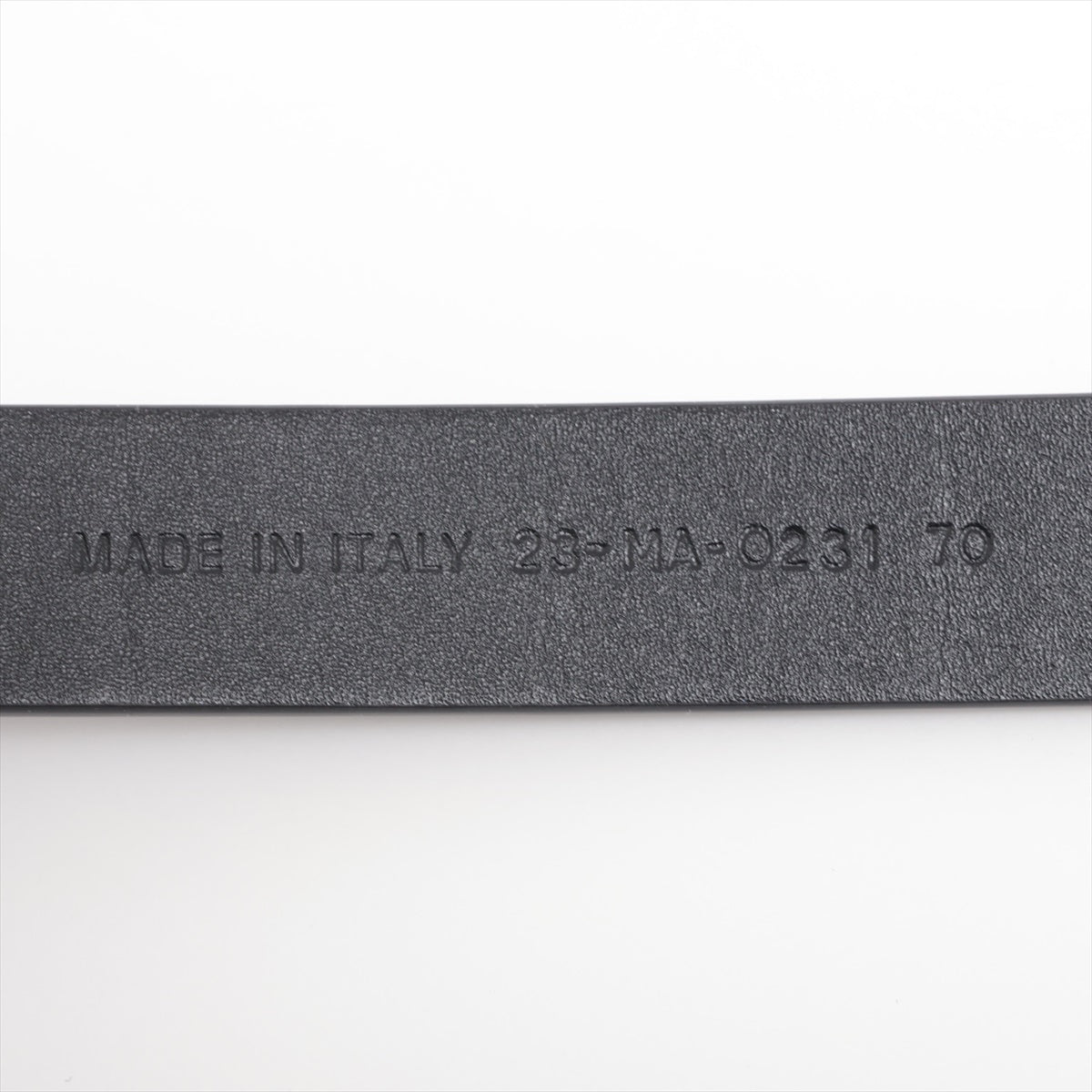 Christian Dior CD Logo Belt 70cm Black