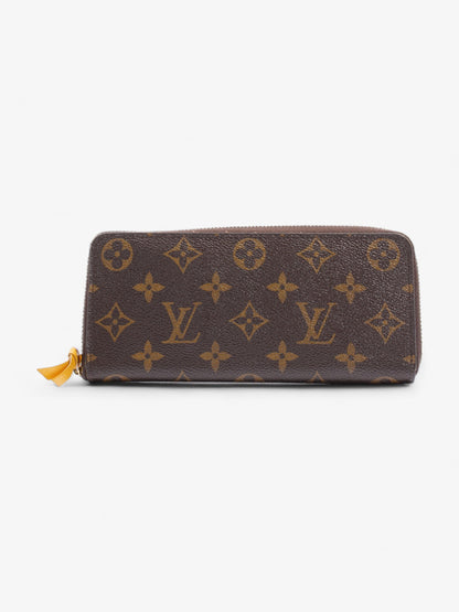 Louis Vuitton Clemence Wallet Monogram Coated Canvas
