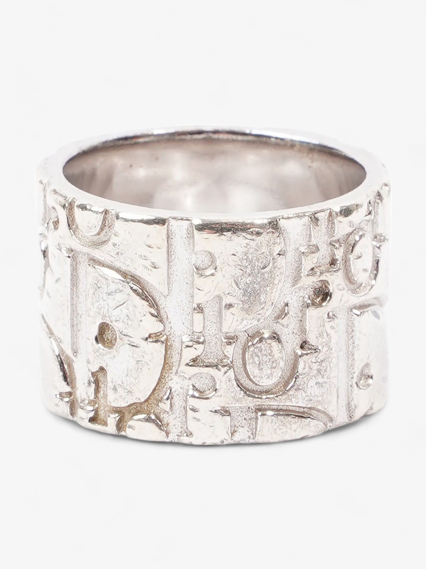 Christian Dior Trotter Ring Silver Silver Sterling 11