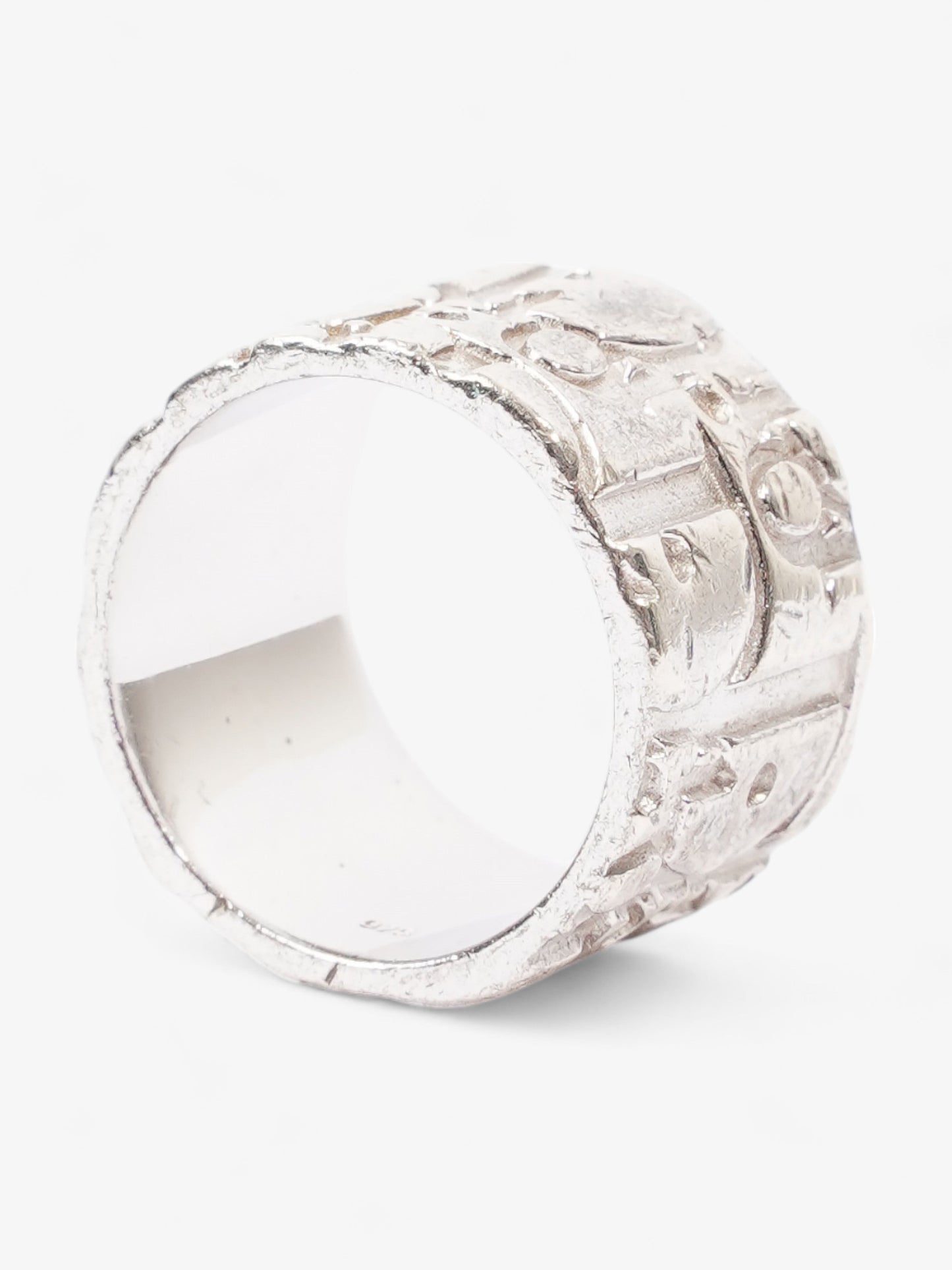 Christian Dior Trotter Ring Silver Silver Sterling 11