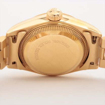 Rolex Datejust 26mm 18k Yellow Gold with Diamonds Watch - 69178G