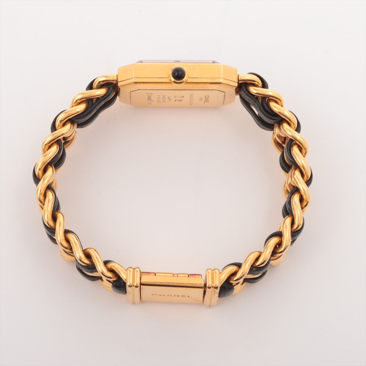 Chanel Premier M Black Gold Watch