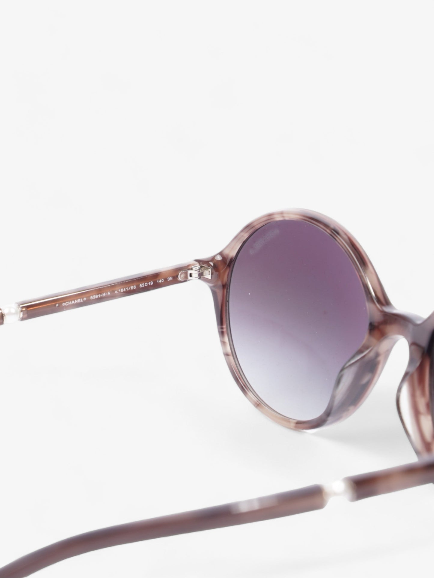 Chanel 5391 Sunglasses Brown Acetate 140mm
