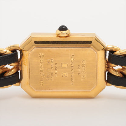 Chanel Premier L Black Gold Watch