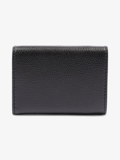 F is Fendi Envelope Wallet Black Leather
