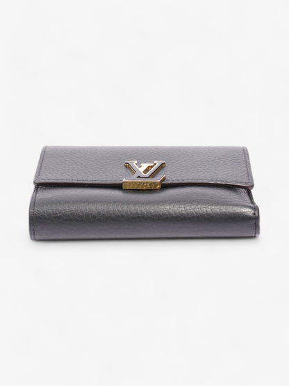 Louis Vuitton Capucine Wallet Black Leather