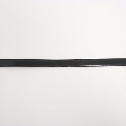 Celine Medium Triomphe Black Leather Belt Size 70