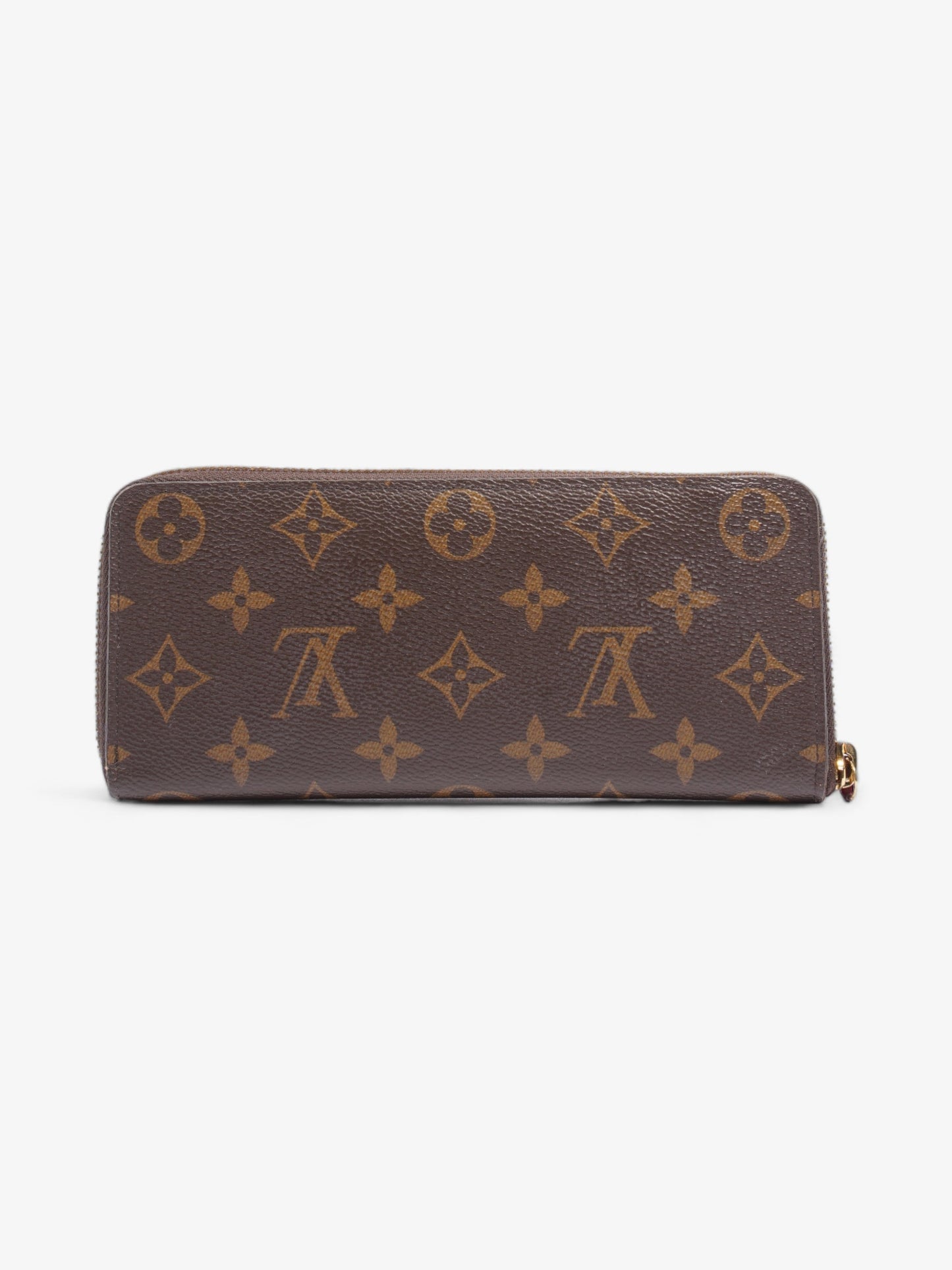 Louis Vuitton Clemence Wallet Monogram Coated Canvas