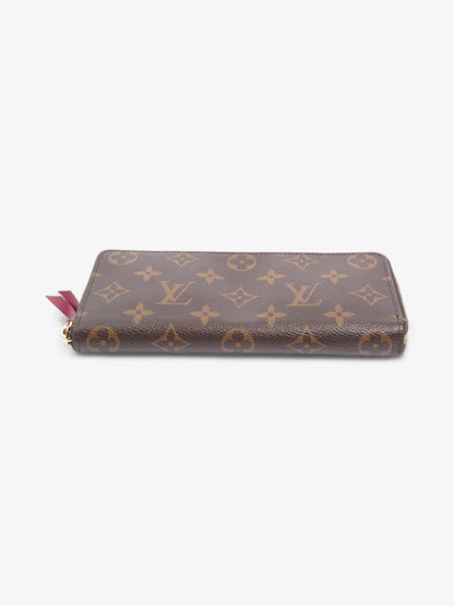 Louis Vuitton Clemence Wallet Monogram Coated Canvas