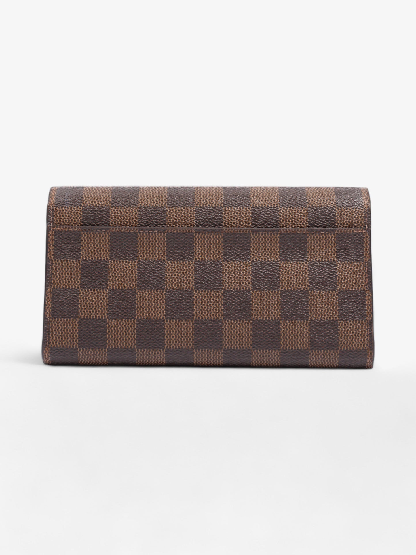 Louis Vuitton Sarah Wallet Damier Ebene Coated Canvas