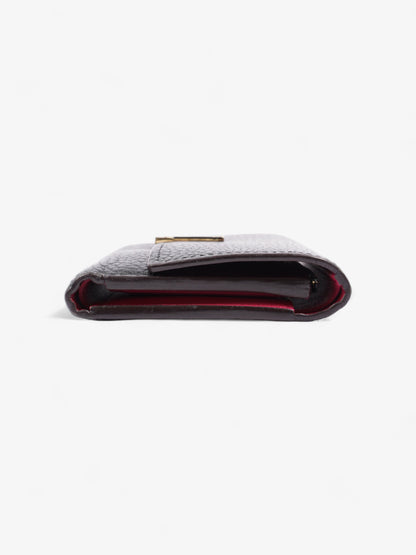 Louis Vuitton Capucines Compact Wallet Black Leather