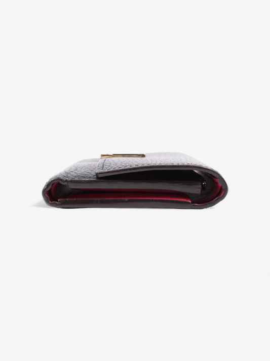 Louis Vuitton Capucines Compact Wallet Black Leather