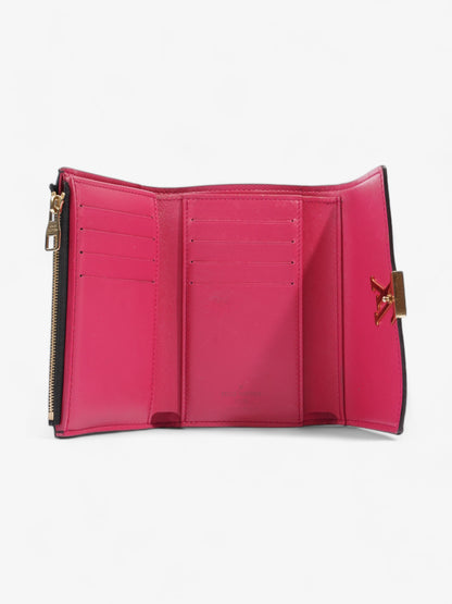 Louis Vuitton Capucines Compact Wallet Black Leather