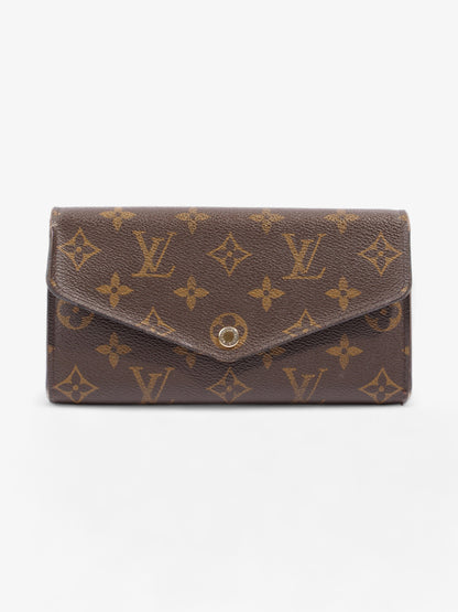 Louis Vuitton Sarah Wallet Monogram Coated Canvas