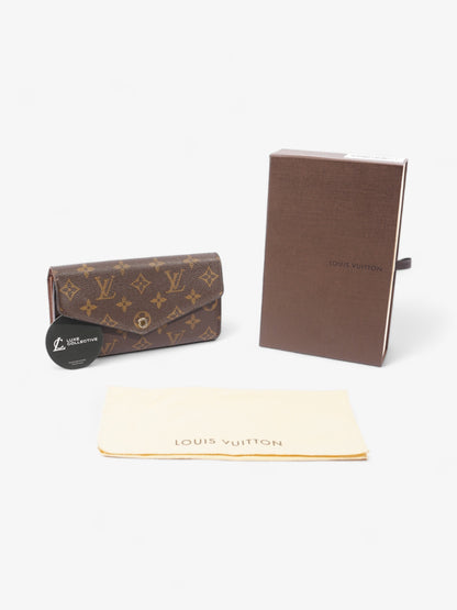 Louis Vuitton Sarah Wallet Monogram Coated Canvas