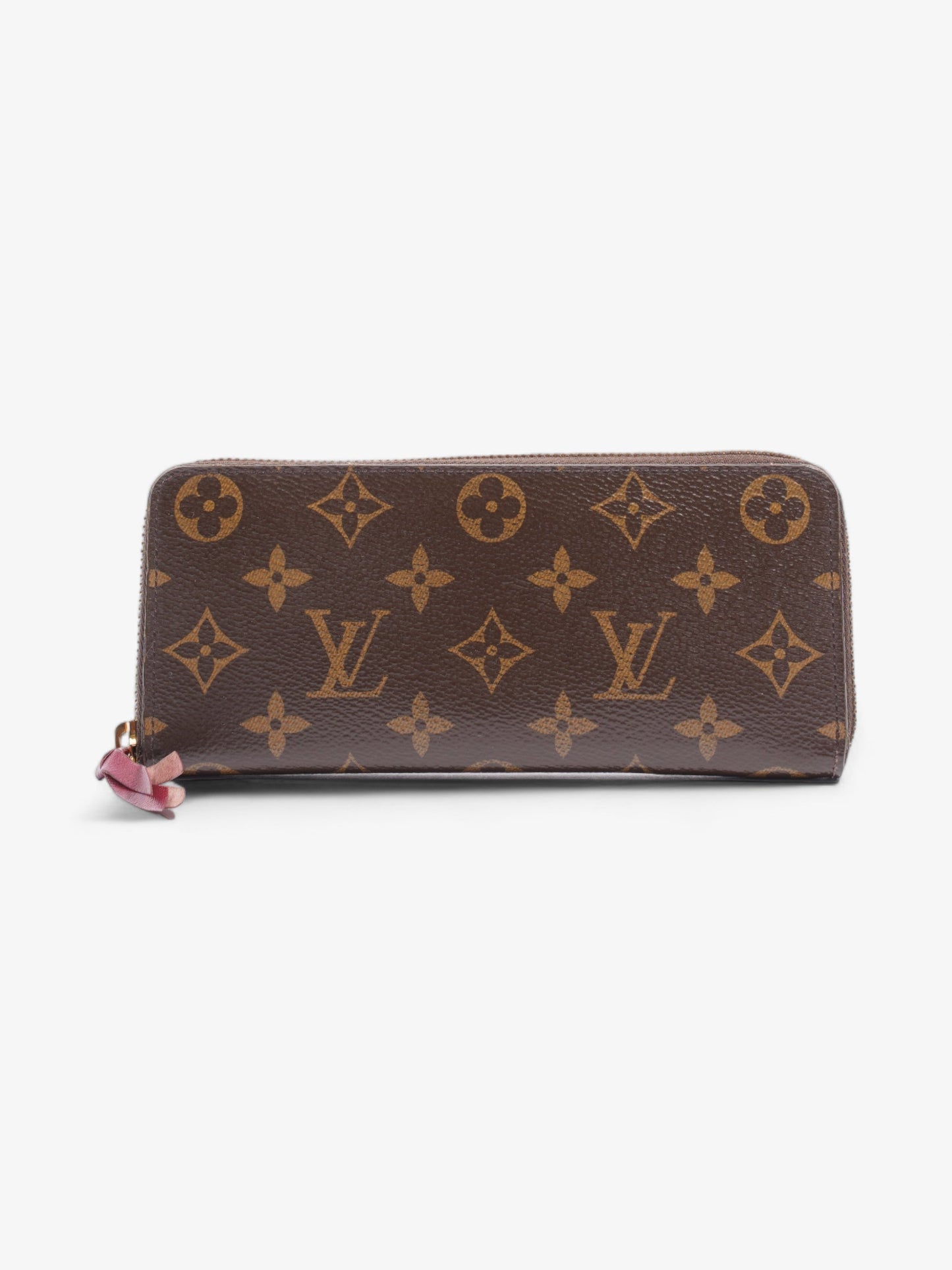Louis Vuitton Clemence Wallet Monogram Coated Canvas