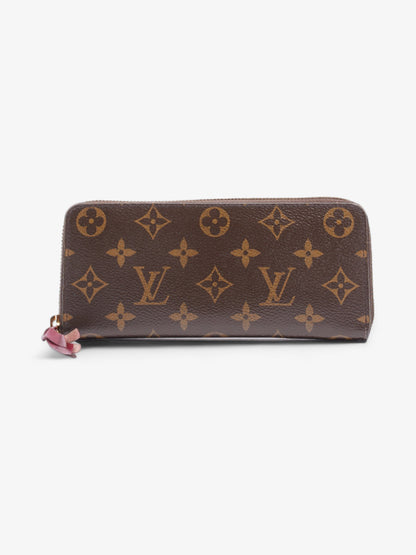 Louis Vuitton Clemence Wallet Monogram Coated Canvas