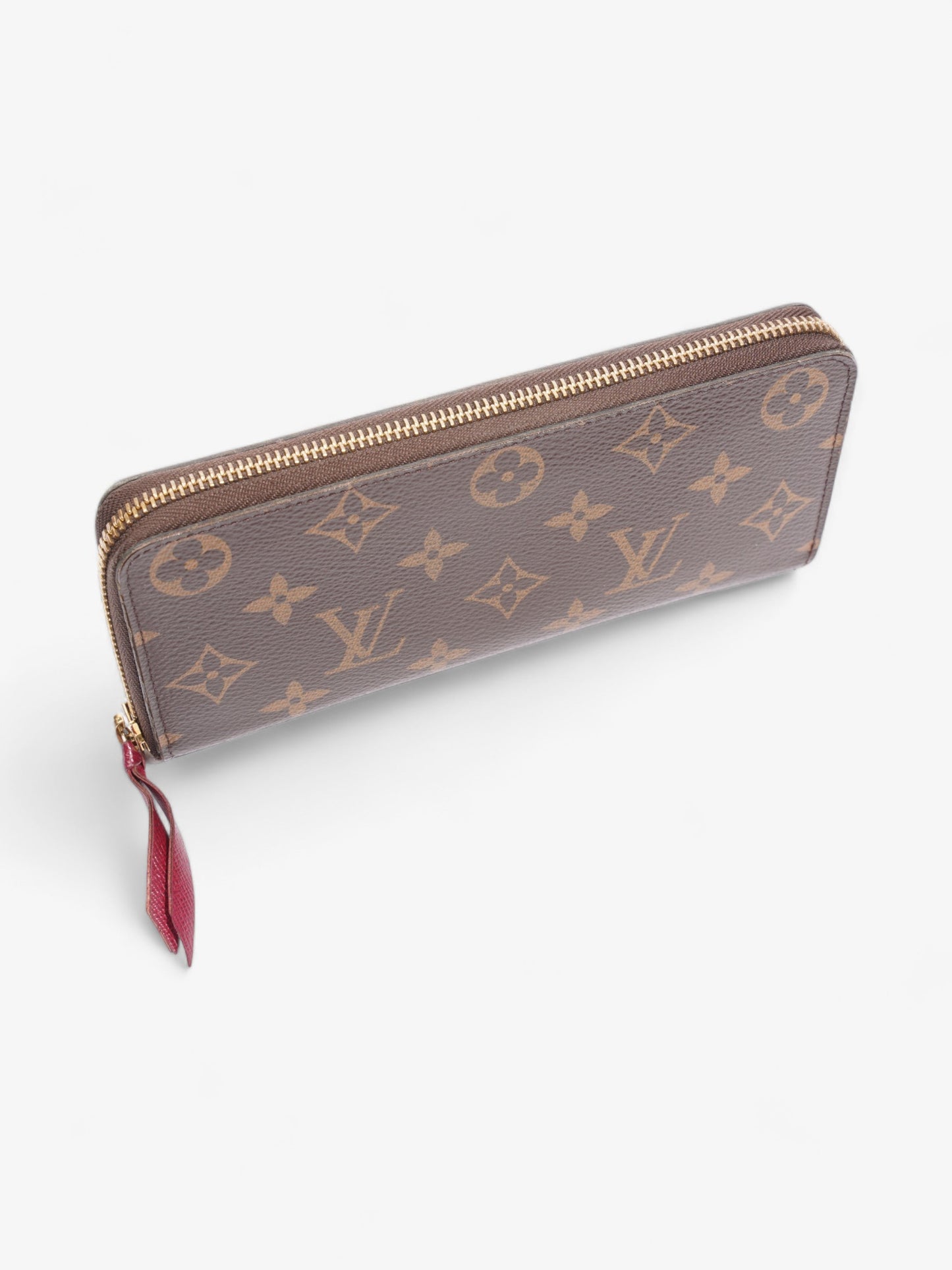 Louis Vuitton Clemence Wallet Monogram Coated Canvas