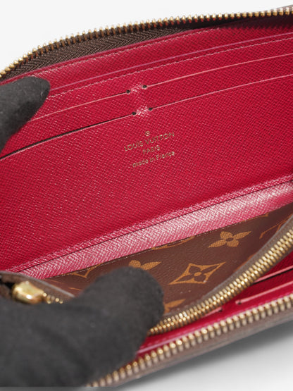 Louis Vuitton Clemence Wallet Monogram Coated Canvas