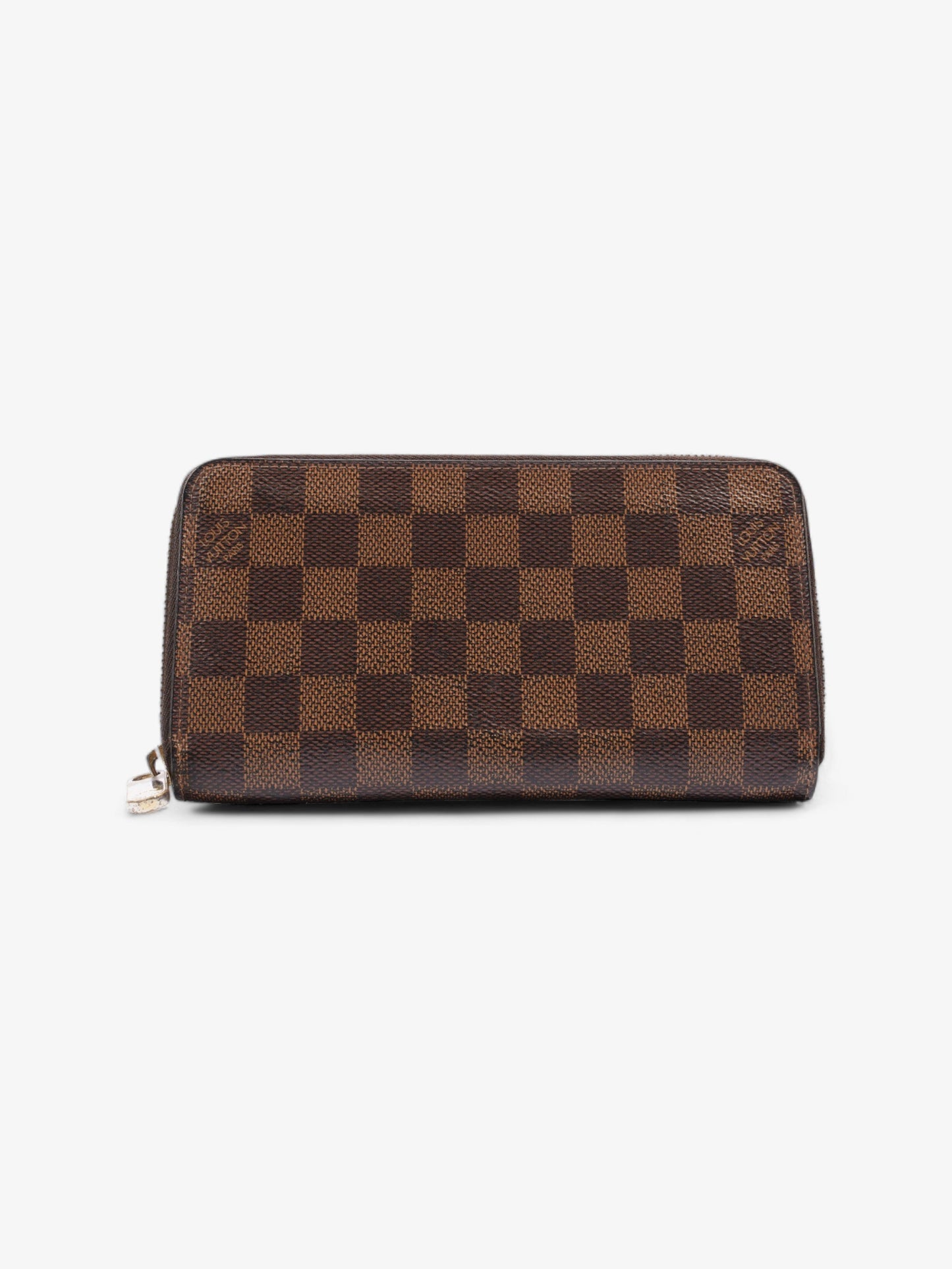 Louis Vuitton Zippy Wallet Damier Ebene Coated Canvas