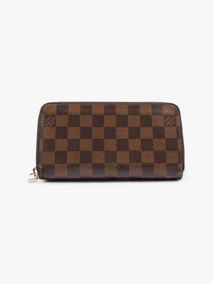 Louis Vuitton Zippy Wallet Damier Ebene Coated Canvas