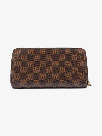 Louis Vuitton Zippy Wallet Damier Ebene Coated Canvas