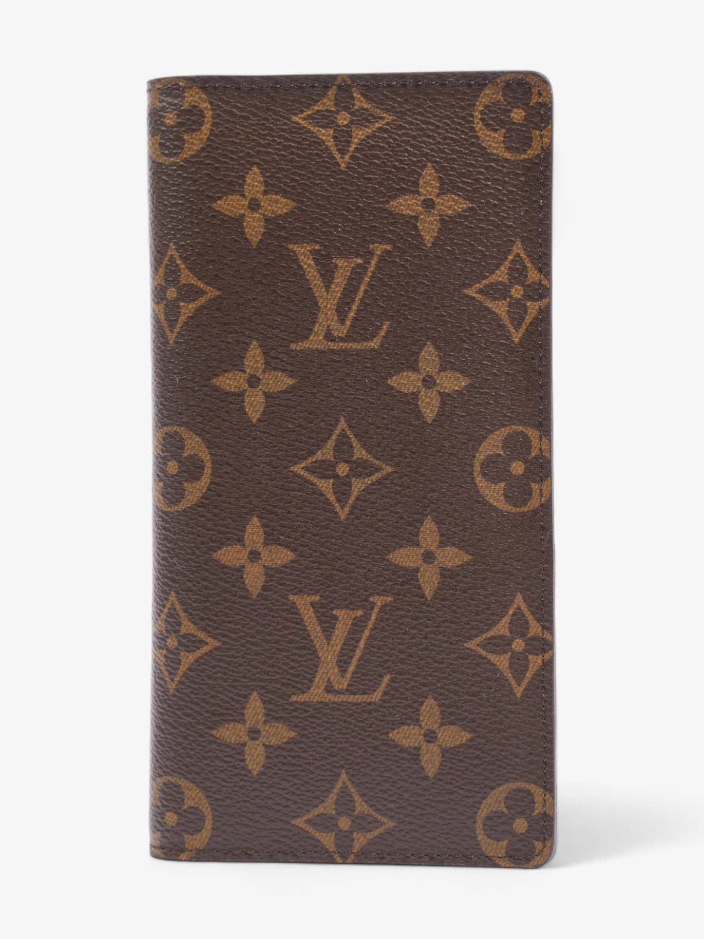 Louis Vuitton Porte Valeurs Cartes Card Wallet Monogram Coated Canvas