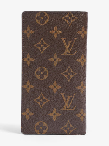 Louis Vuitton Porte Valeurs Cartes Card Wallet Monogram Coated Canvas