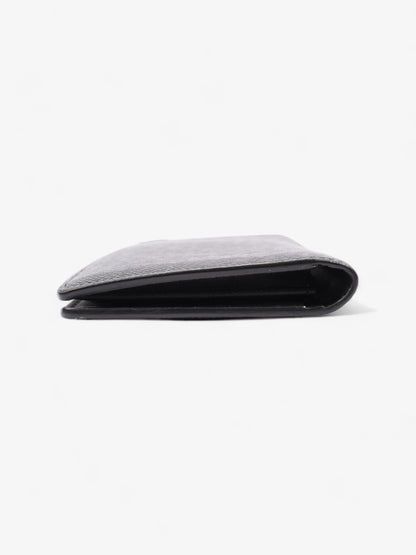 Louis Vuitton Taiga Portefeuille Brazza Long Wallet Black Leather