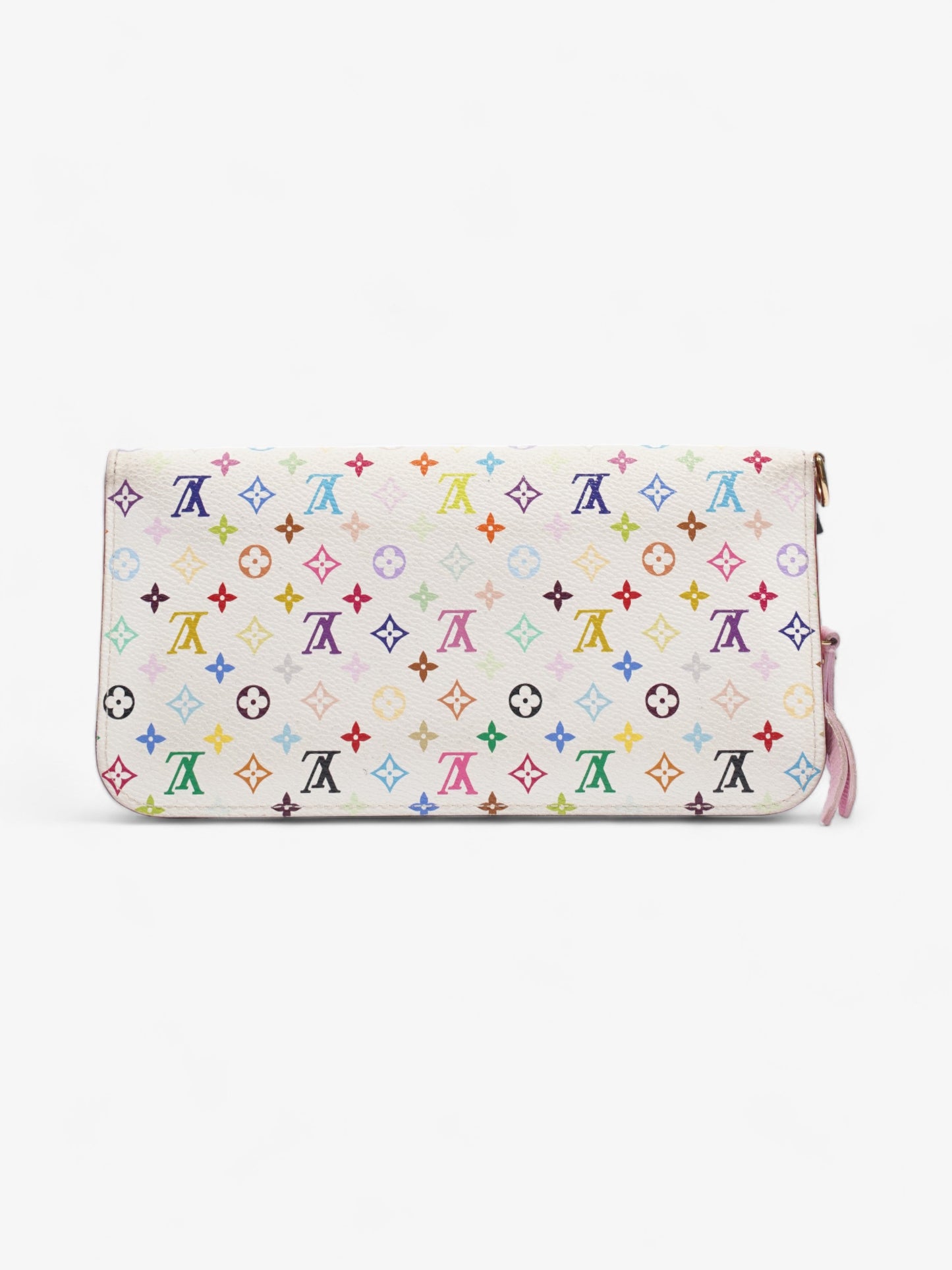 Louis Vuitton Double Zip Wallet Multicoloured Monogram Coated Canvas