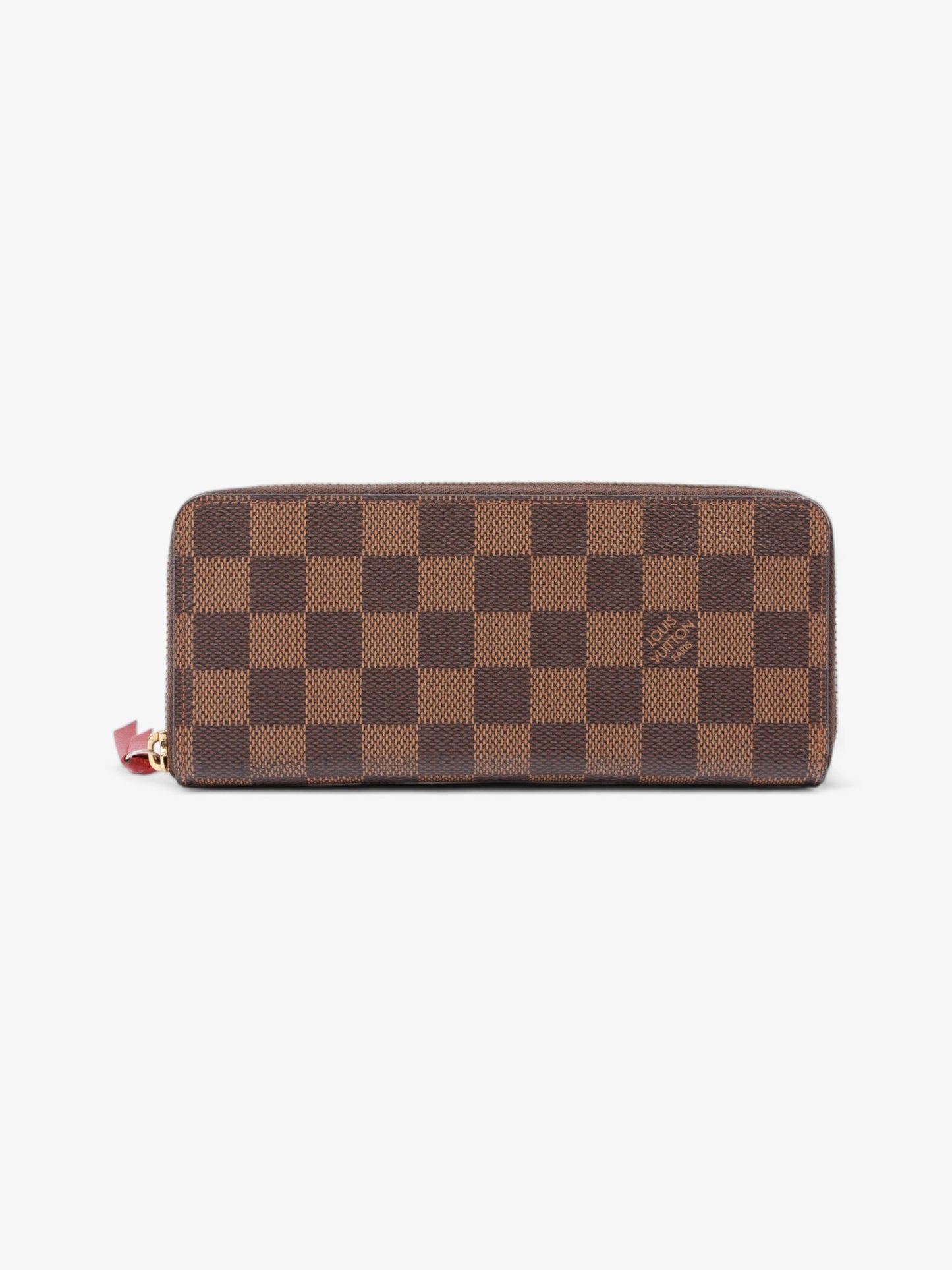 Louis Vuitton Clemence Wallet Monogram / Red Coated Canvas