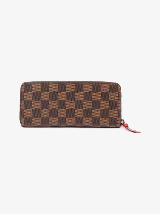 Louis Vuitton Clemence Wallet Monogram / Red Coated Canvas