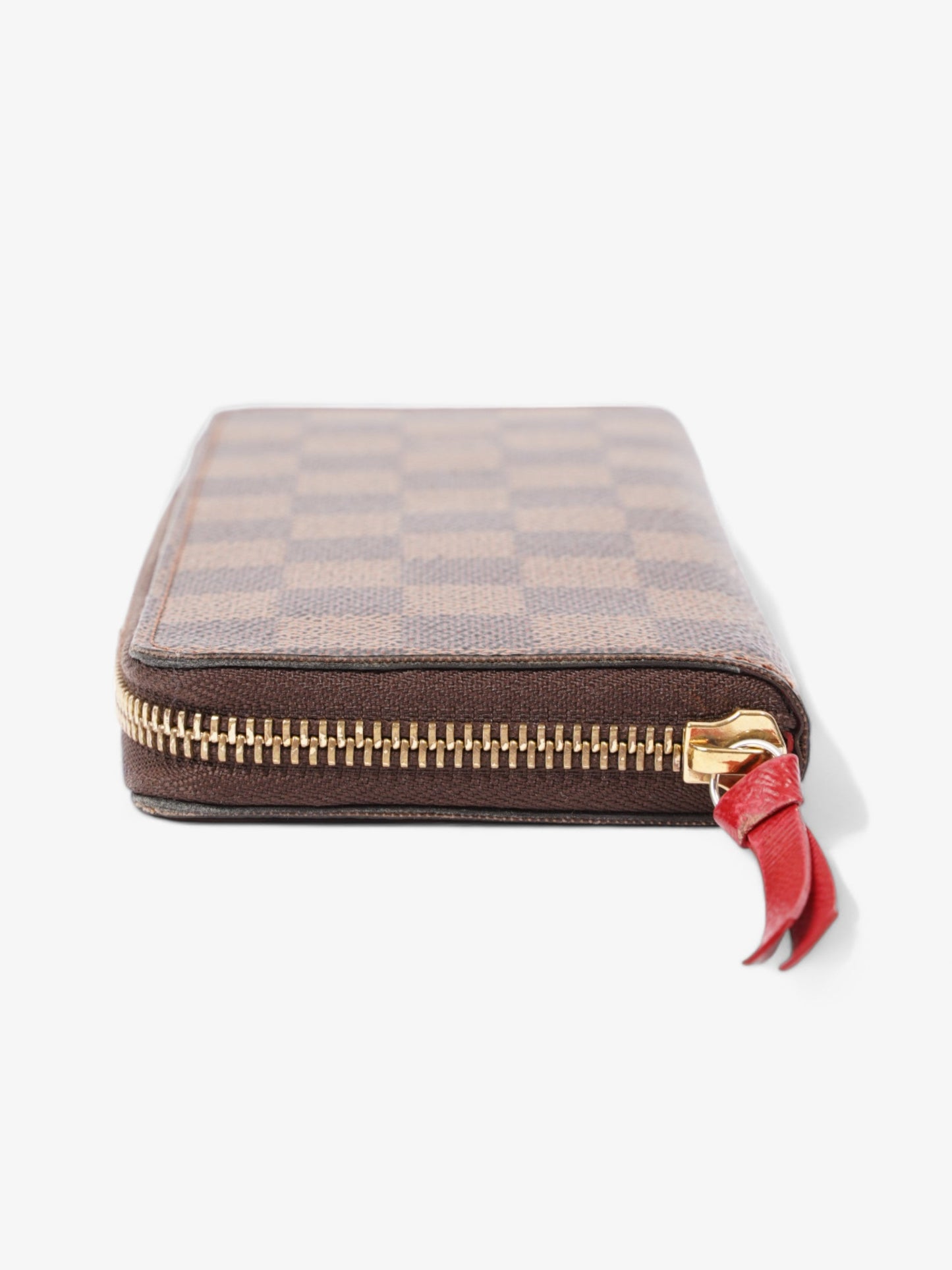 Louis Vuitton Clemence Wallet Monogram / Red Coated Canvas