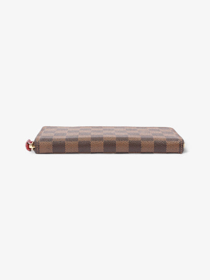 Louis Vuitton Clemence Wallet Monogram / Red Coated Canvas