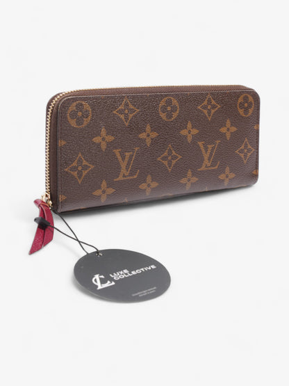 Louis Vuitton Clemence Monogram / Fuschia Coated Canvas