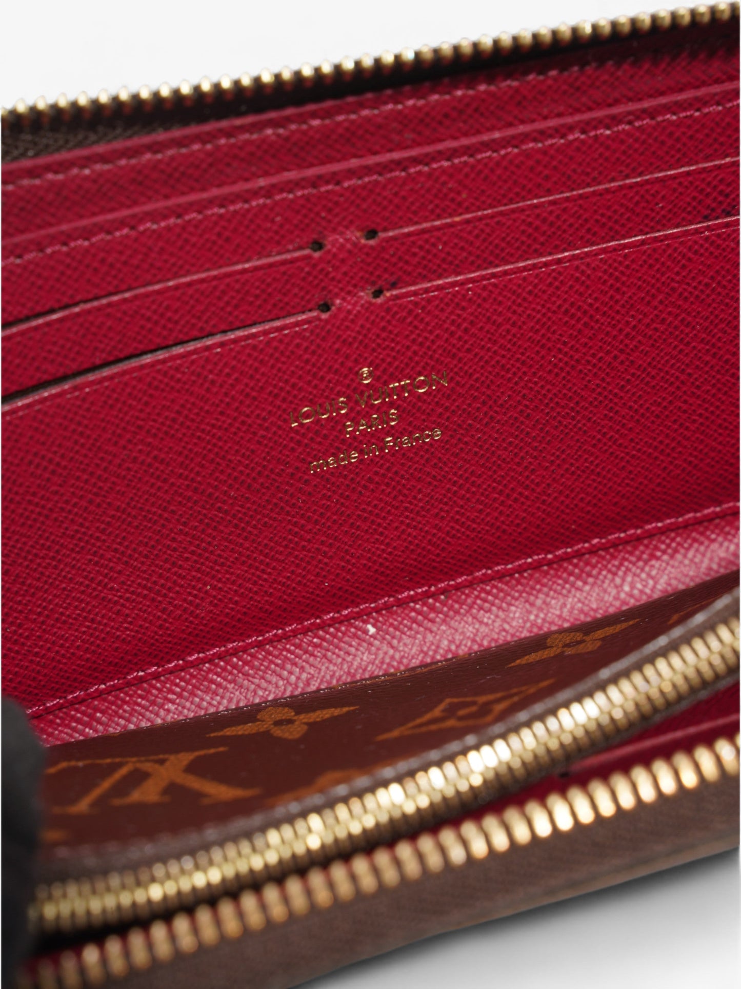 Louis Vuitton Clemence Monogram / Fuschia Coated Canvas
