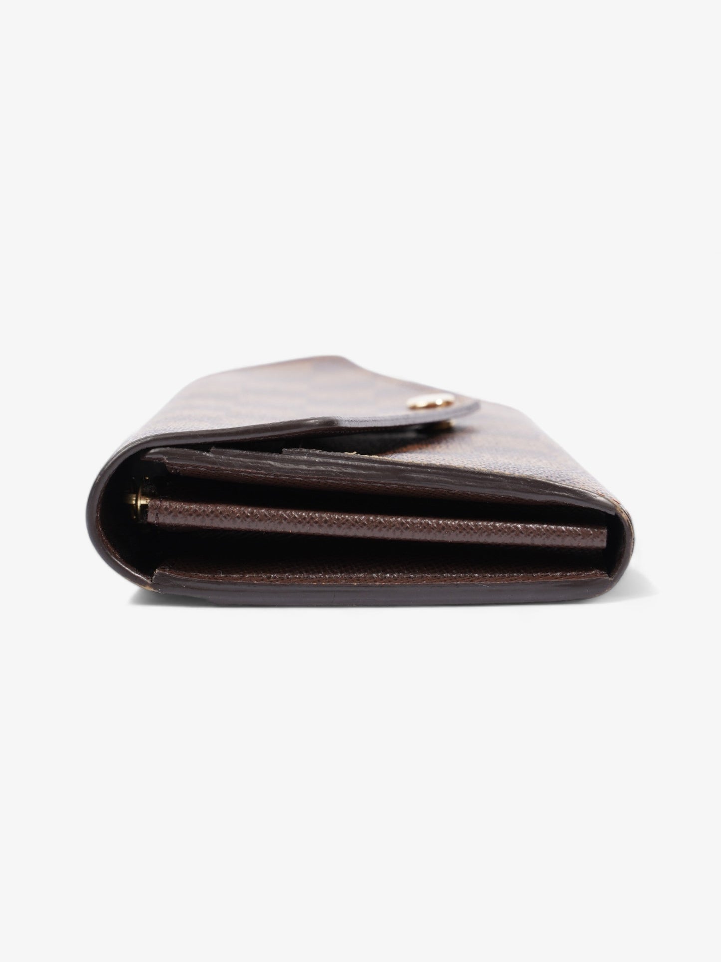 Louis Vuitton Sarah Wallet Damier Ebene Coated Canvas