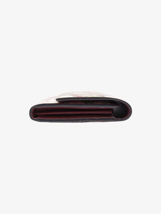Gucci Continental Wallet Bloom Monogram Coated Canvas