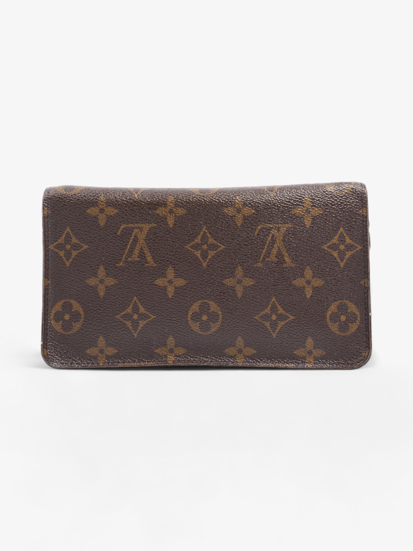 Louis Vuitton Zip Around Wallet Monogram Coated Canvas
